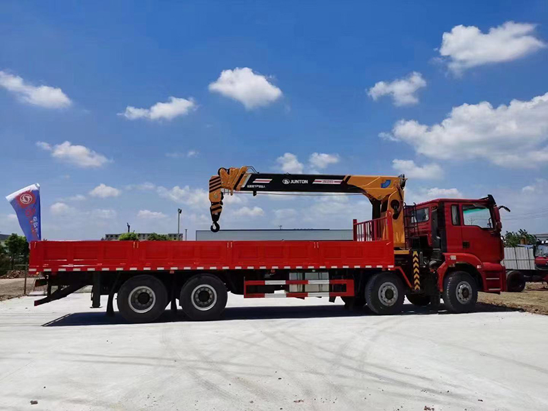 陜汽軒德前四后八隨車吊